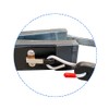 COMVERIX Adjustable Transom Saver for Outboard Motor (150HP) – Rust-Resistant,