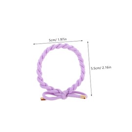 Baluue 28pcs Bowknot Hair Ties for Women Soft Hair Elastics Non Damaging Ponytail Holders Elegant Charming Design