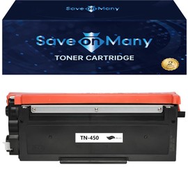 TN450 TN 450 TN420 TN 420 Toner Cartridges Black Compatible for Brother DCP-7060D DCP-7065DN HL-2280DW HL-2230 HL-2220 HL-2240 HL2270DW MFC-7360N MFC-7860DW Intellifax 2840 2940, 2600 High Yield