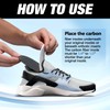Carbon Fiber Insole 1 Pair, Rigid Thin Foot Plate Shoe