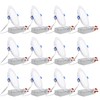 TORCHSTAR 12-Pack 6 Inch Ultra-Thin LED Recessed Lighting with J-Box,