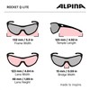 ALPINA ROCKET Q-LITE Mirrored, Contrast Enhancing & Anti-Fog Sports &