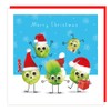 Tracks Publishing Humorous Open Christmas Greeting Card - Sprout Party
