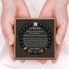 JoycuFF Son Bracelet Gifts from Mom, Birthday Father's Day Thanksgiving