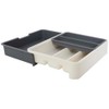 Gimex Adjustable Cutlery Tray Grey/White