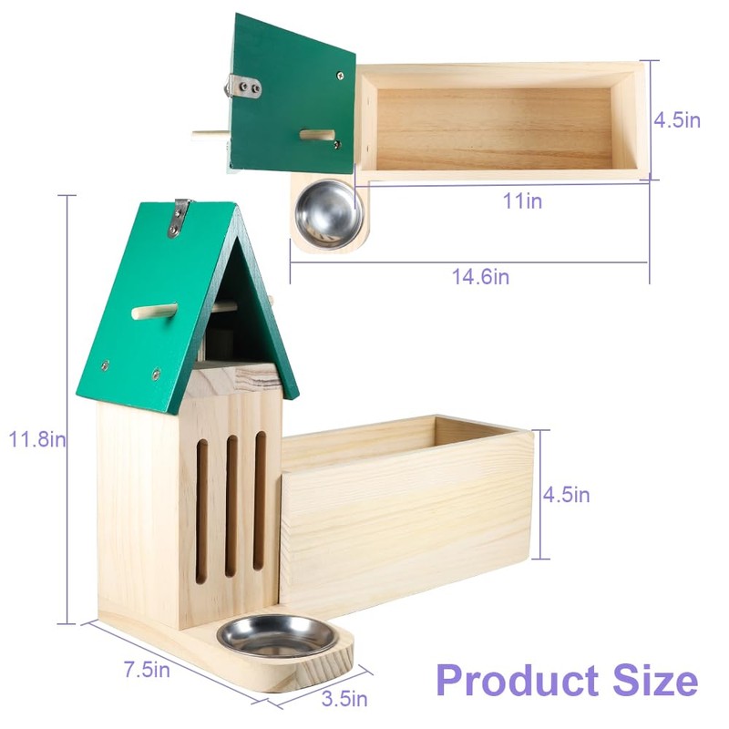 Picowe Butterfly House Wooden Butterfly Habitat Natural Butterfly Nesting Box