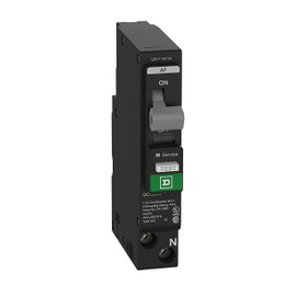 Square D QO115PAF 15-Amp Single-Pole Plug-On Neutral CAFCI Circuit Breaker