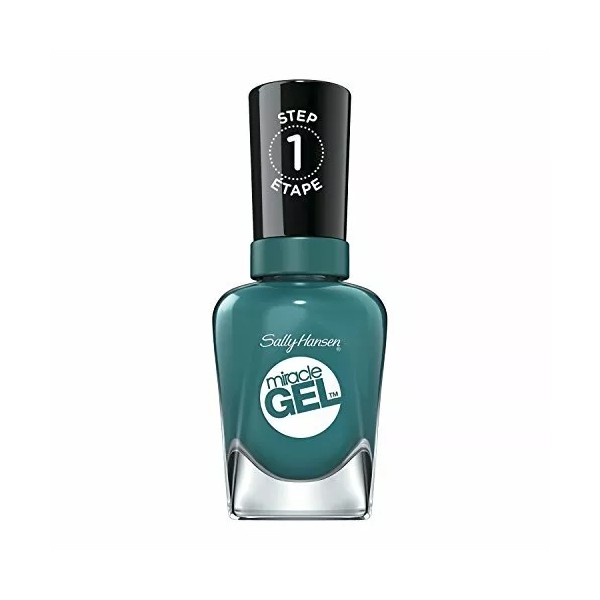 Sally Hansen 1pc Sally Hansen Miracle Gel Nail Polish, Fish-Teal