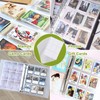 PUWOWYE Trading Card Sleeves Double-Sided 720 Pockets Pack of 40