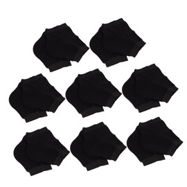 Gatuida 10 Pairs Reusable Elastic Heel Sleeves for Foot Care Moisturizing Gel Socks to Prevent Cracks and Blisters Comfortable Heel Cover for Men and Women Washable and Durable