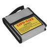 Lipo Battery Safety Bag Grey Fireproof Explosion Proof Battery Guard