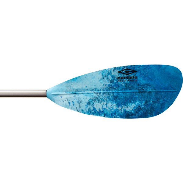 Carlisle Paddles Magic Mystic Kayak Paddle with Polypropylene Blades and Aluminum Shaft, 220cm -Seaglass