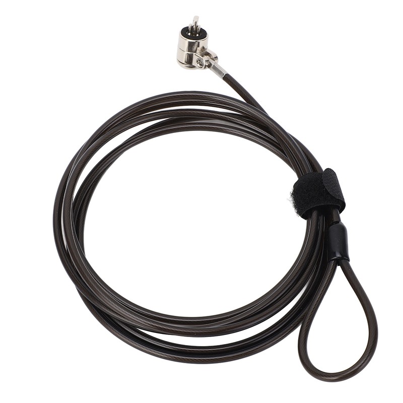 Laptop Cable Lock with 2 Keys Adjustable Length Flexibility Theft
