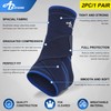 ABIRAM Ankle Brace for Women & Men, Ankle Compression Sleeve,