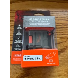WILDGAME INNOVATION SD CARD READER FOR APPLE DEVICES BRAND, NEW, SEALED