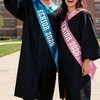 6Pcs Pink Senior 2026 Sash, Senior Cheer Glitter Sash with