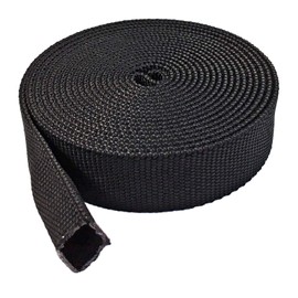 Electriduct 3" Nylon Protective Hose Sleeve - 25 Feet - Black