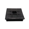 VOANZO 2PCS RV Bumper Plug End Cap 4" Square Bumper