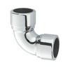 McAlpine 35A-CB Chrome Plated Brass 90 Degree Compression Bend