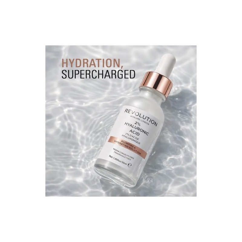 Serum ácido hialurónico facial hidratante, Revolution Skincare