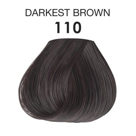 Adore Semi-Permanent Haircolor #110 Darkest Brown 4 Ounce (118ml) (2 Pack)