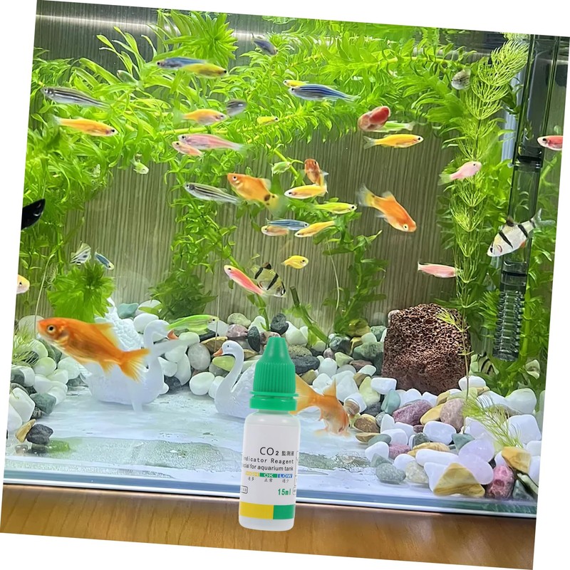 VILLFUL Aquarium Tester Aquarium Co2 Testing Kit 1 Bottle of
