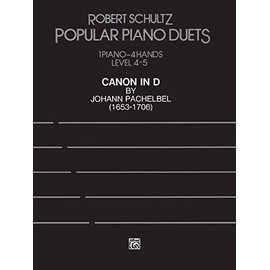 Canon in D: Advanced Piano Duet, Sheet (Popular Piano Duet Series)
