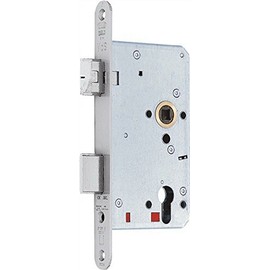 BKS Panic Lock with Automatic Latch 55 mm 72 mm Nut 9 mm DIN Left End 20 x 235 mm Off.Stainless Steel Fkt.E with Interchangeable No. B 2126 0041