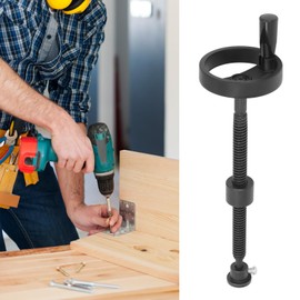 Heavy Duty Press Screw, T20 Workbench Vise Screw Steel with 100mm Handwheel, Self Locking, Fast Installation for Woodworking Projects (350mm)