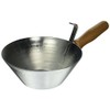 Kraft Tool PL804 Galvanized Steel Bucket Scoop with Wood Handle