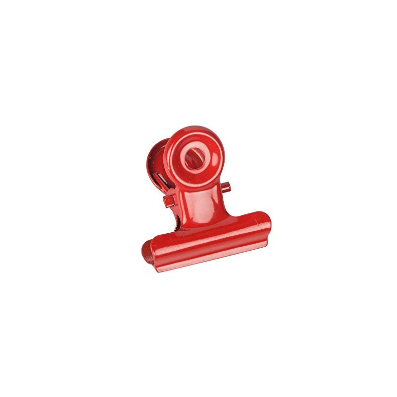 JAM Paper - Clips de bulldog, Rojo, Small (22mm)