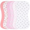 Benoxine 2-in-1 Burp Cloths and Baby Bibs - 6 Pack