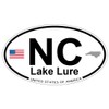 US Decal, Inc. Lake Lure, North Carolina Oval Sticker