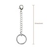 GADIEMKENSD 10cm Long Heavy Duty Pocket Key Ring, Credit Card