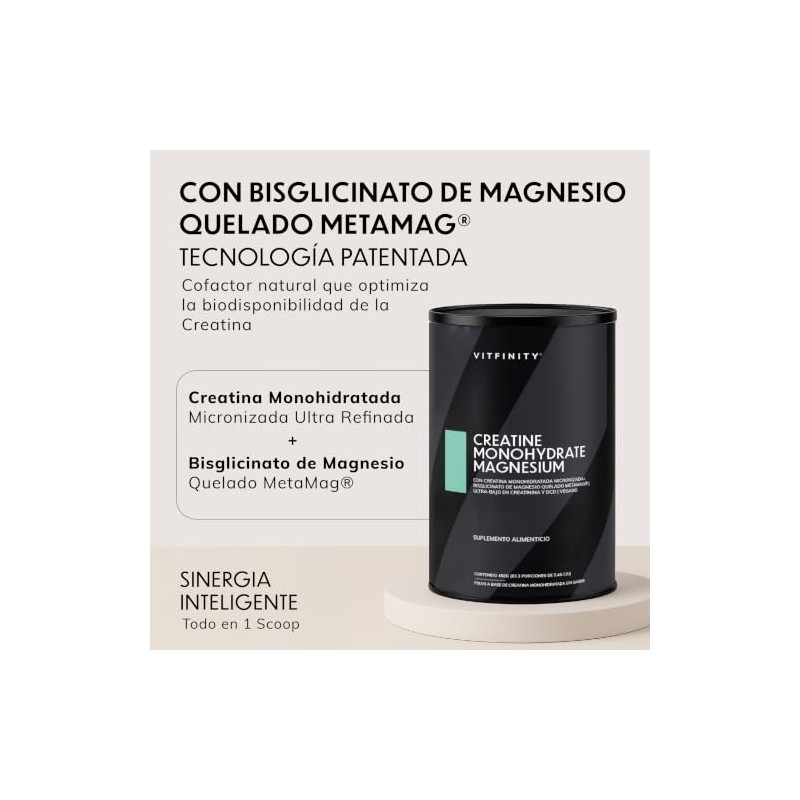 Creatine Monohydrate Magnesium | Redefinimos el Estándar en Suplementación |