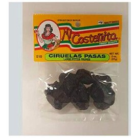 CIRUELAS PASAS - LARGE PITTED PRUNE 2oz (2 packs)