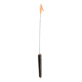 Redecker Dark Goat Hair Radiator Brush with Oiled Beechwood Handle, 39-1/2-Inches Long