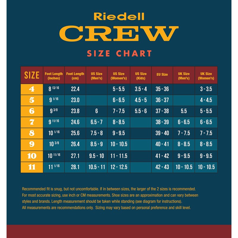 Riedell Crew Roller Skates for Women and Men - Colorful