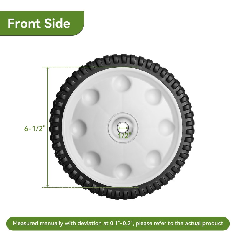ranwin 734-04018 Front Drive Wheels Fit for Troy Bilt TB240
