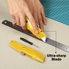Lasnten 12 Pcs Box Cutter Bulk Retractable Utility Knife Heavy