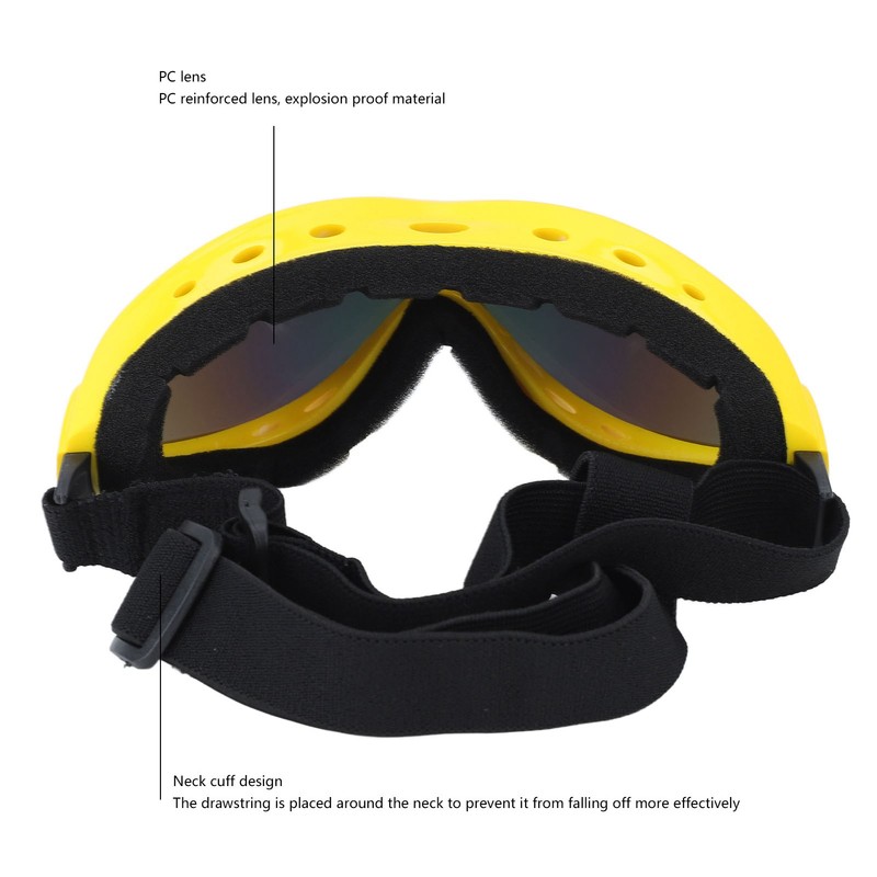 UV Protection Pet Glasses PVC and PC Adjustable Strong Impact