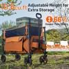 TIMBER RIDGE 300L Extra Large Collapsible Folding Wagon Carts with