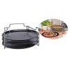 amara-global 4-Piece Pizza Baking Set Pizza Baking Tray Oven Stand