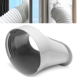 Air Conditioning Exhaust Hose Pipe Connector 130 mm, Air Conditioning Hose Window Adapter, Ventilation Pipe Connector, Air Conditioning Hose Pipe Connector, Exhaust Hose Adapter for Air Conditioning