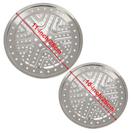 Bitray Canner Rack 11-Inch and 10-Inch 304 Stainless Steel Pressure Cooker Rack -2pcs