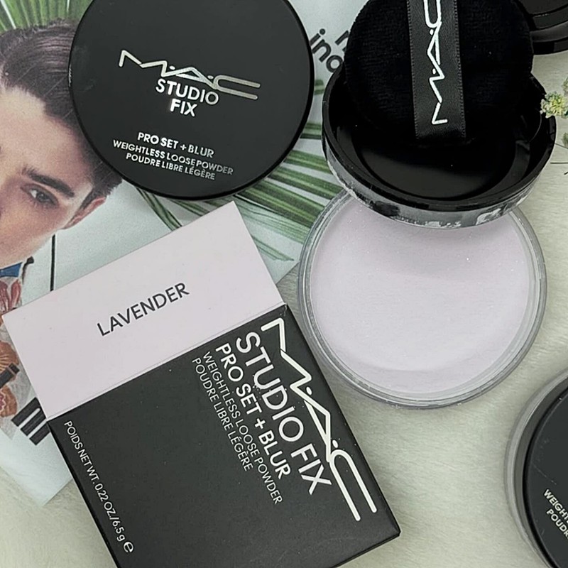 vein Mac Studio Fix Pro Set+Blur Weightless Loose Powder 6.5g