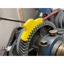 DNA Atlas 10" & 12 Lathe Spindle Lock Wedge Stop - Remove & Install Chuck - BLACK