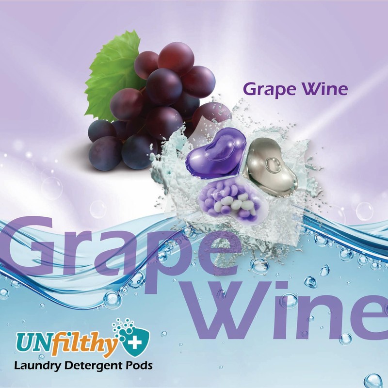UNfilthy Concentrated Grape Wine Laundry Pacs (120)