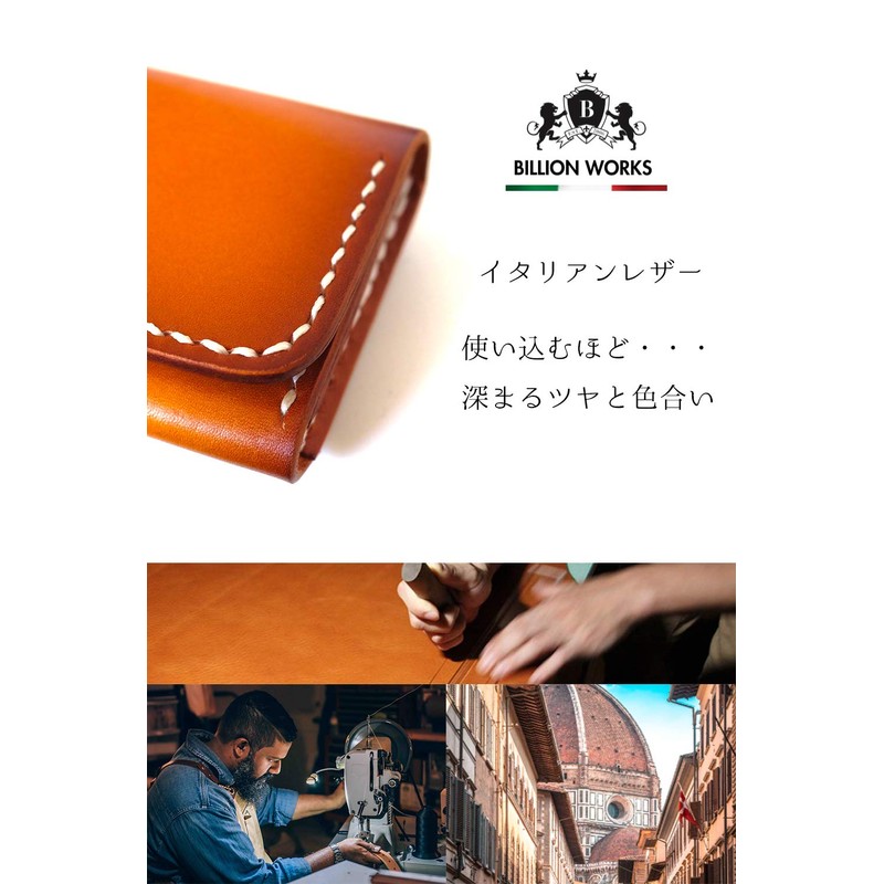 B EST 2006 BILLION WORKS Business Card Holder, Men's Business