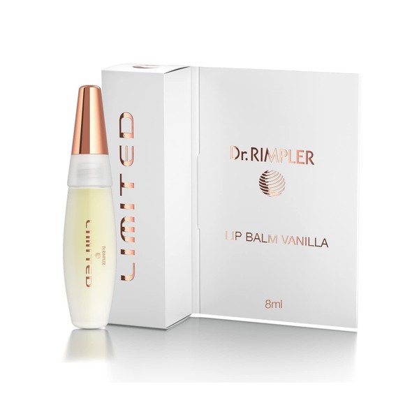 Dr. Rimpler "Limited Lip Balm Vanilla" for smooth, delicately shiny and perfectly nourished lips, which taste like vanilla